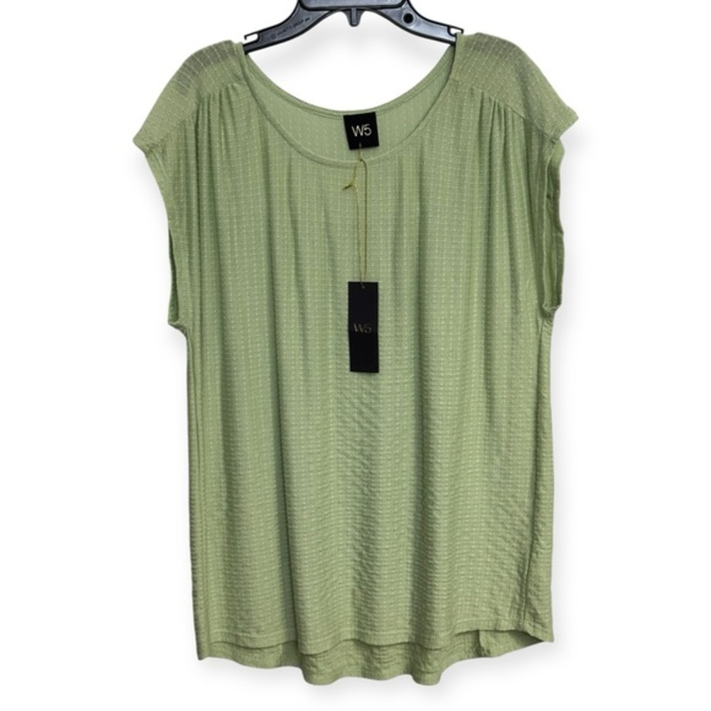 Anthropologie: W5 Women’s Sage Green Blouse Size L *219